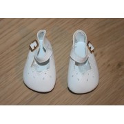 Chaussures découpées blanches 