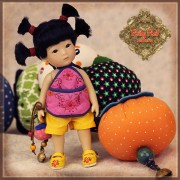 Poupée Tanghulu Si Xi'er (Love)