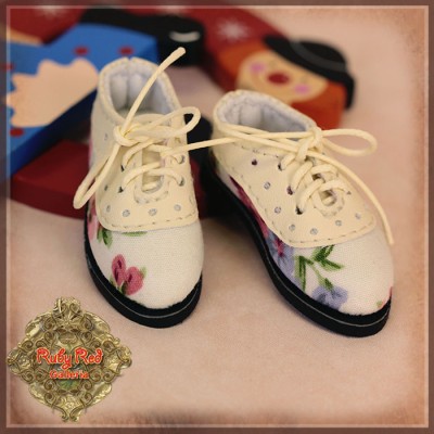 Chaussures crème à lacets pour InMotion Girls 30 cm