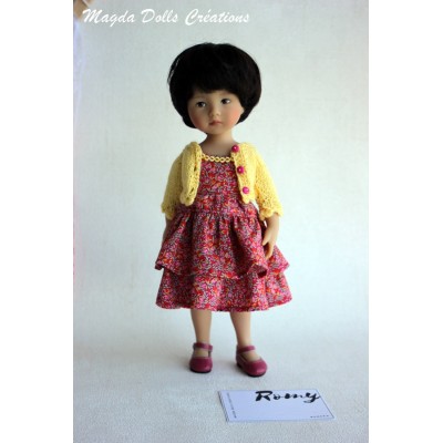 Tenue Romy pour poupée Boneka - Magda Dolls Creations