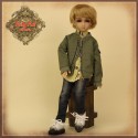 Tenue Boy Style Veste et Jeans pour poupée Rubyred 30 Cm