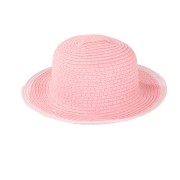 Chapeau de paille rose pour Poupée 42-50 Cm - Götz