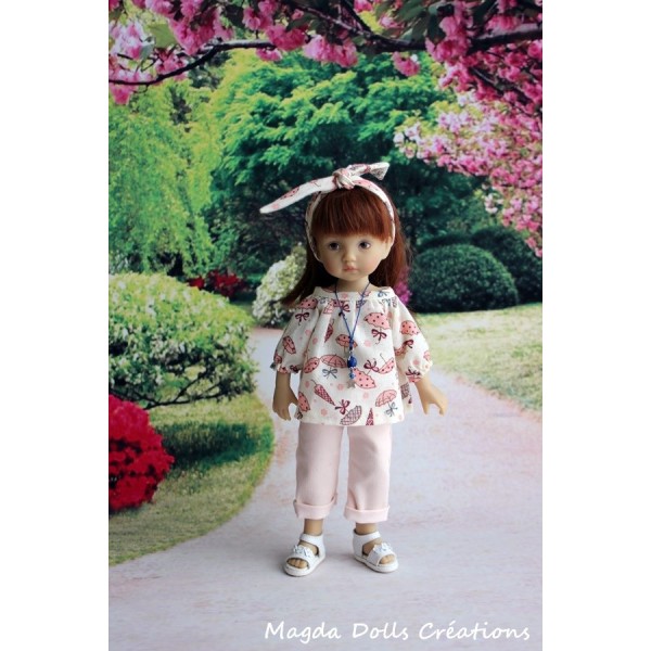 Tenue Honorata pour poupée Boneka - Magda Dolls Creations