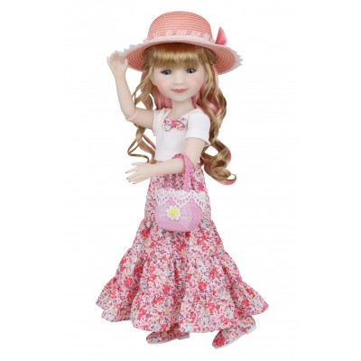 Set Coming up Daisies Fashion Friends Doll - Ruby Red