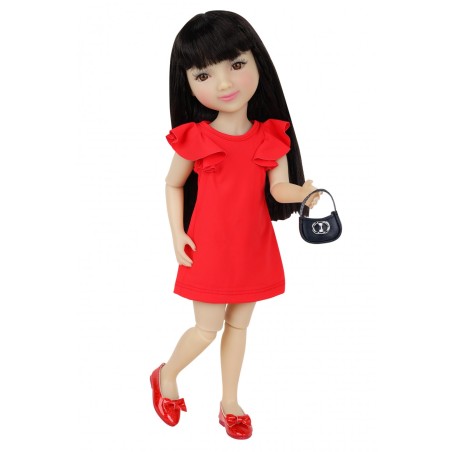 Reddy Clothes Set Go Fashion Friends Doll - Ruby Red