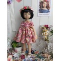Ensemble Rose pour Poupée Little Darling - Magda dolls creations