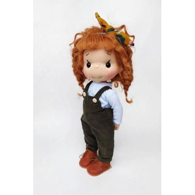 Organic Cotton Ginger Doll 38 cm - Art 'n Doll