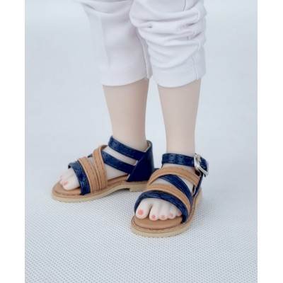 Petunia blue sandals for Fashion Friends Ruby Red