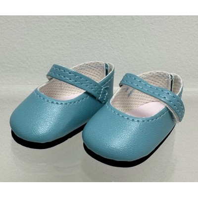 Blue Mary Jane shoes for Amigas
