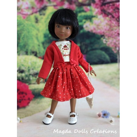 Red Riding Hood outfit for Siblies doll