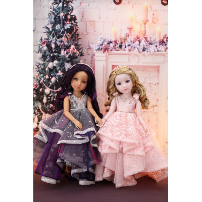 Lavender Christmas Special Edition 2023 Doll - Fashion Friends Ruby Red