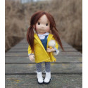 Ruby Organic Cotton Articulated Doll - Art 'n Doll