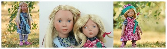 Les poupées Zwergnase Junior Dolls exclusivement pour la boutique Colibri.