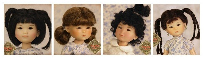 Discover this large selection of wigs for 18 inch dolls from RubyRed Galleria
